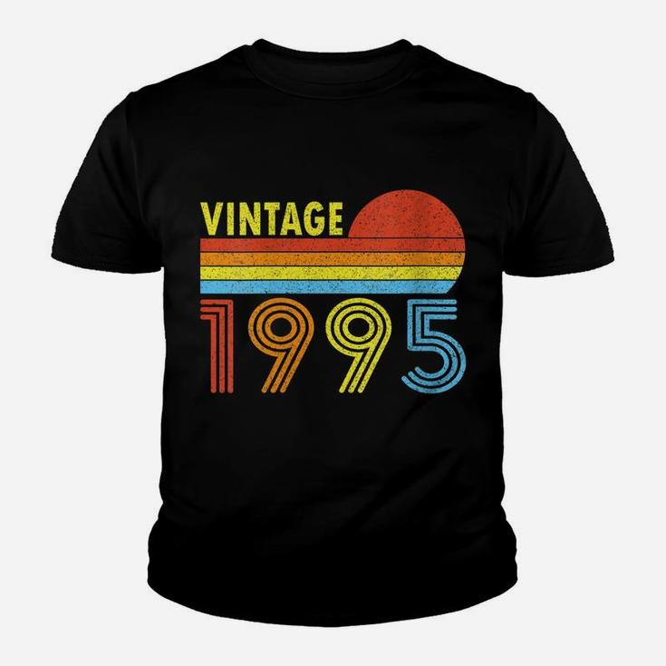 Womens 1995 Vintage 1995 Sunset Gift For Men Women Born Made 1995 Youth T-shirt