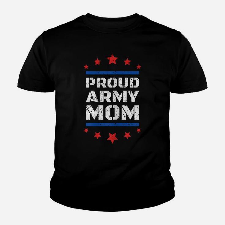 Womens 4Th July Clothing - Proud Army Mom Us Patriot Youth T-shirt