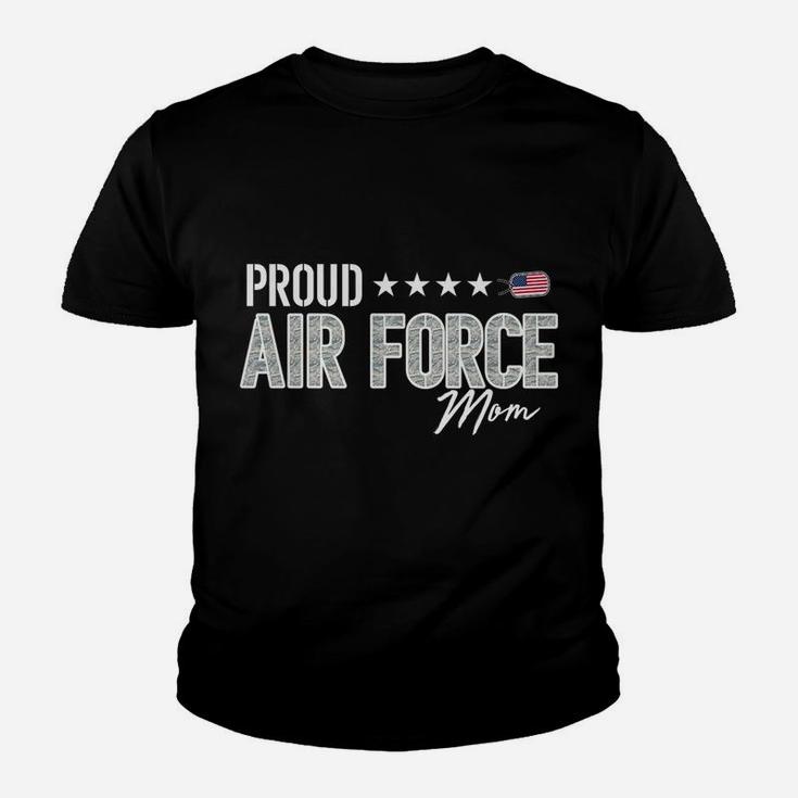 Womens Abu Proud Air Force Mom For Mothers Of Airmen Youth T-shirt
