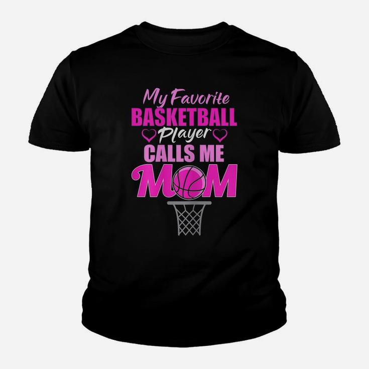 Womens Basketball Mom Loud Proud Basketball Mom Basketball Moms Youth T-shirt