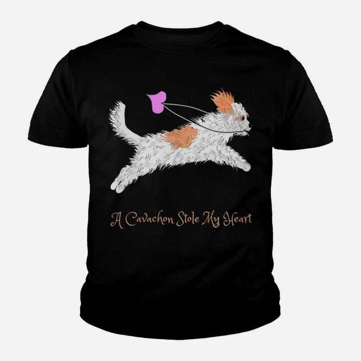 Womens Cavachon Dog Owner Themed Gift Mum Dad Child Gifts Youth T-shirt