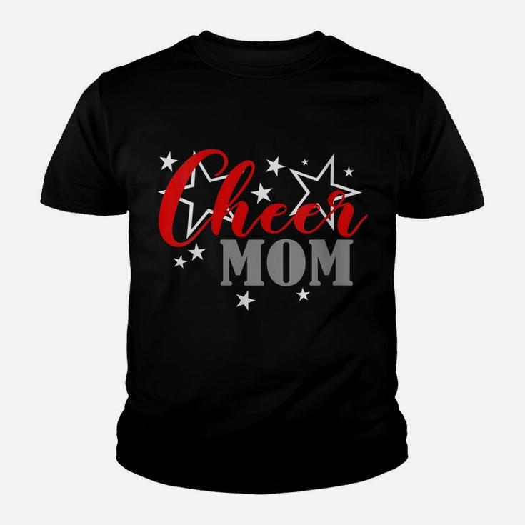 Womens Cheerleader Proud Cheer Mom Pride Sports Supporter Youth T-shirt