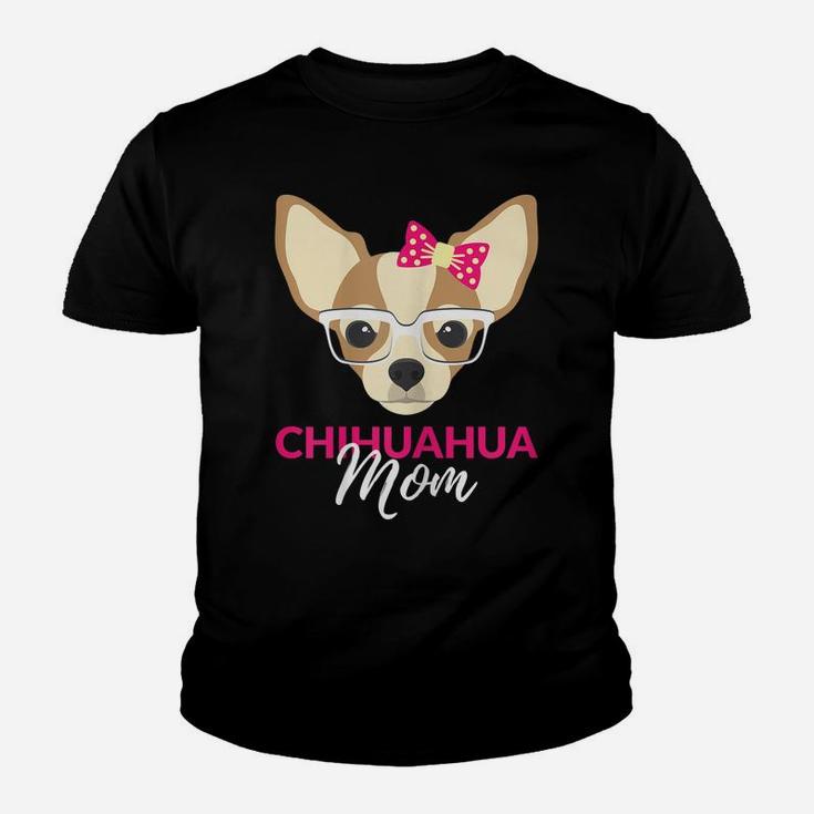 Womens Chihuahua Mom - Beautiful Chiuaua - Dog Love Chiwawa Youth T-shirt