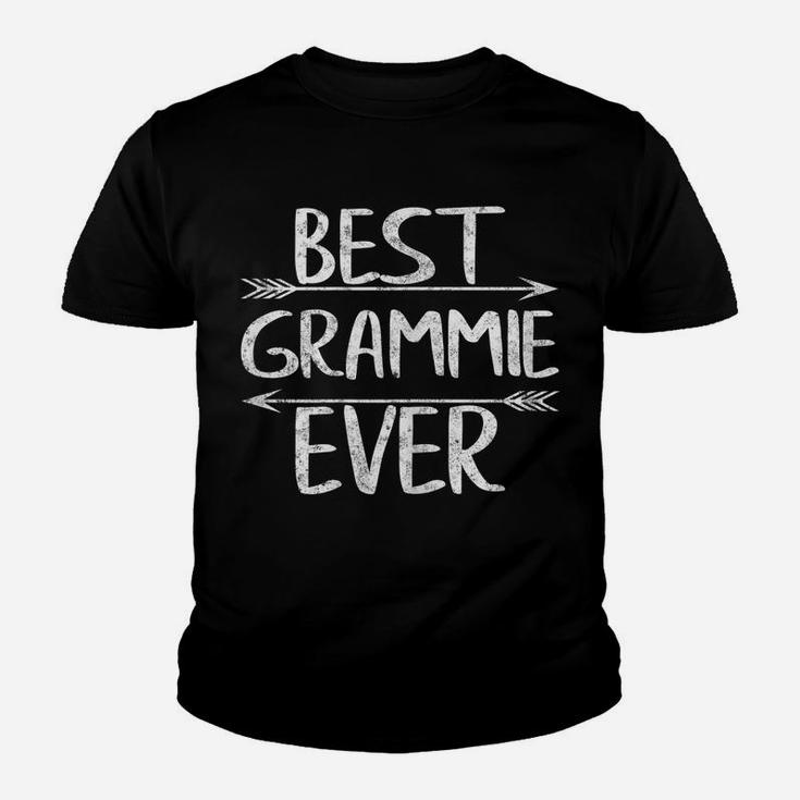 Womens Cute Mother's Day Funny Grandma Gift Best Grammie Ever Youth T-shirt
