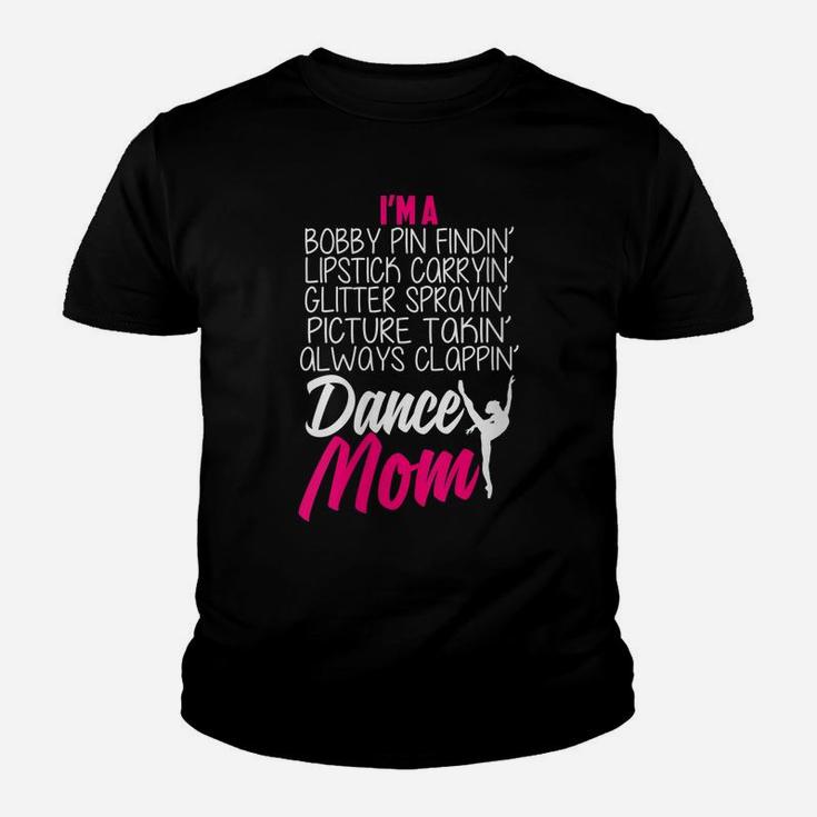 Womens Dance Mom Shirts For Women Girls Gift For Proud Dance Mom Youth T-shirt