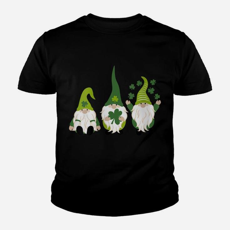 Womens Gnome Leprechaun Tomte Green Gnomes St Patrick's Day Youth T-shirt