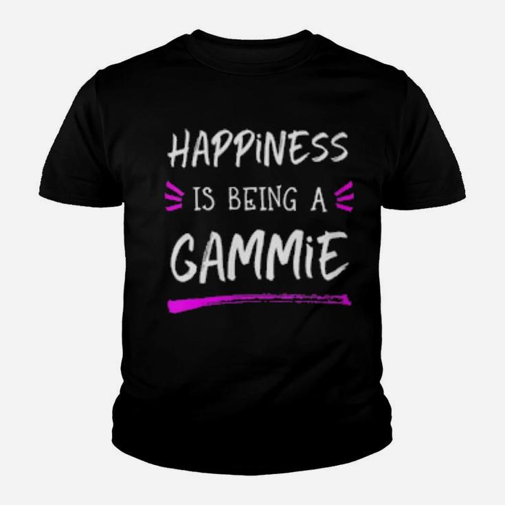Womens Happiness Is Being A Gammie Mother's Day Youth T-shirt