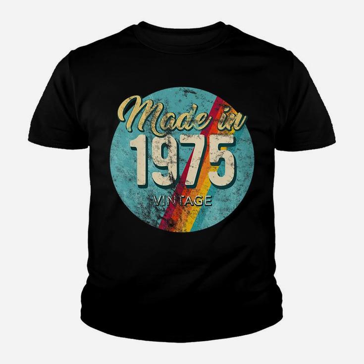 Womens Made In 1975 Vintage 45Th Birthday Retro Throwback C1 Youth T-shirt