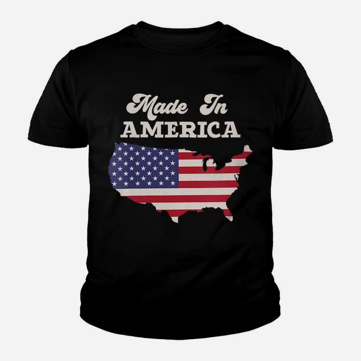 Womens Made In America Vintage Country Usa Youth T-shirt