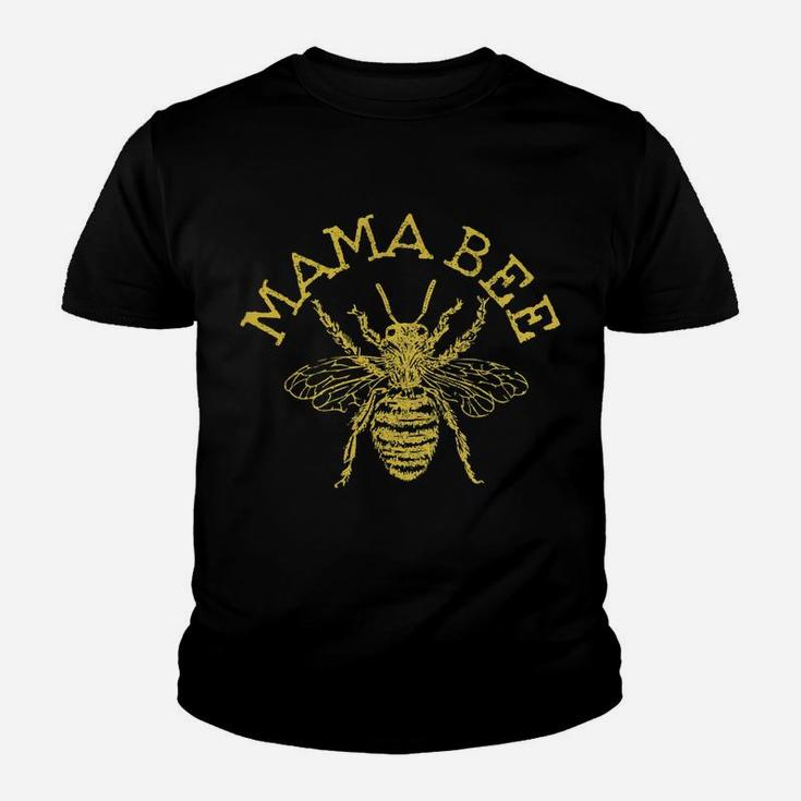 Womens Mama Bee Cute Funny Beekeeper Mother's Day Bee Lover Gift Youth T-shirt