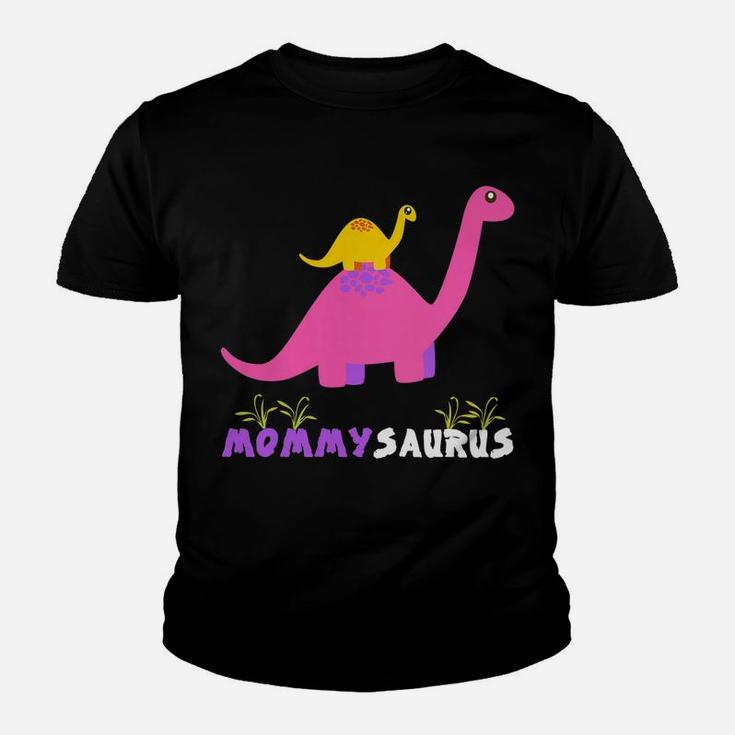 Womens Mommysaurus Shirt Cute Mother Dinosaur Youth T-shirt