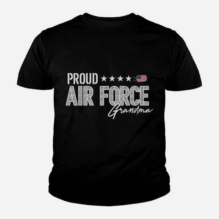 Womens Proud Air Force Grandma For Grandmothers Of Airmen And Vets Youth T-shirt