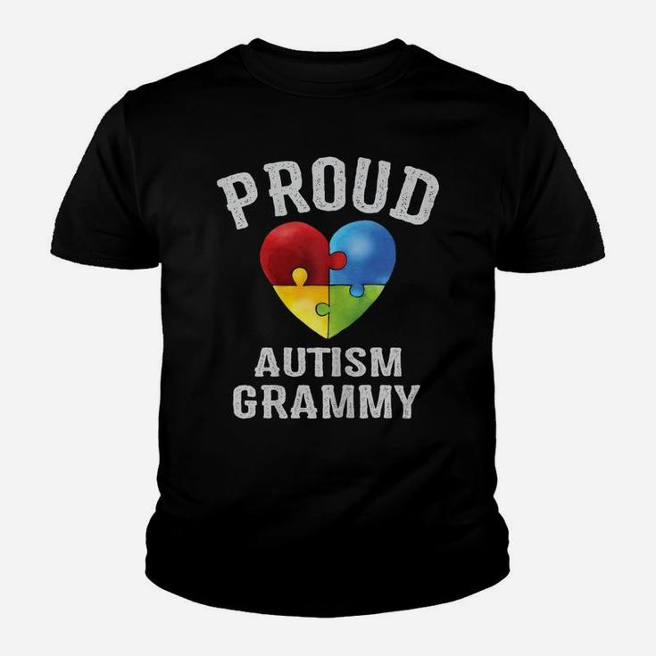 Womens Proud Autism Grammy Autism Awareness Gifts For Grandma, Mom Youth T-shirt