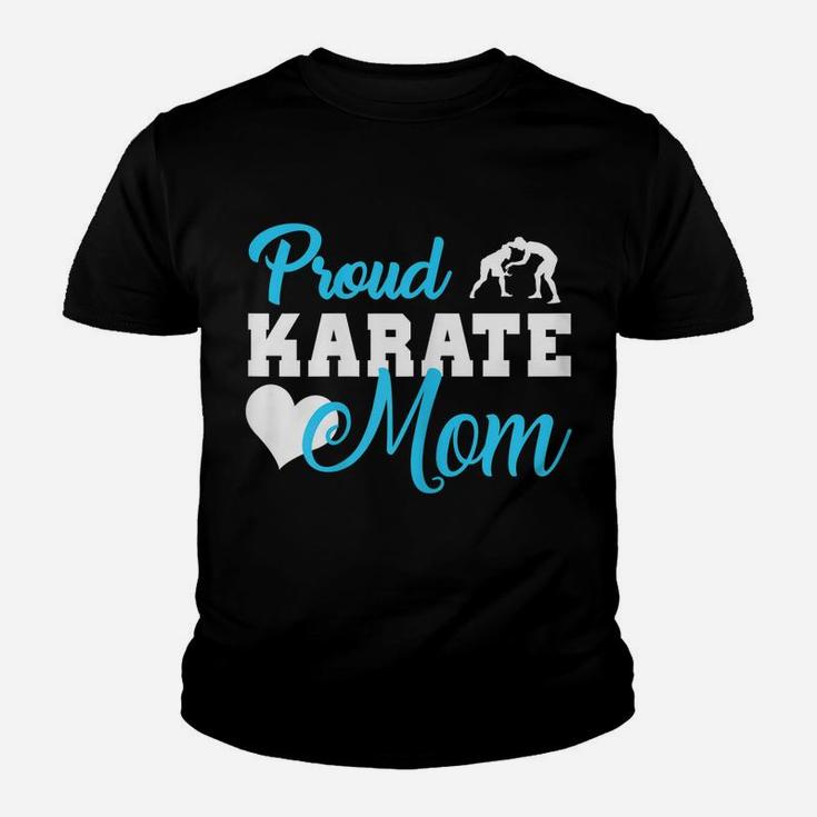 Womens Proud Karate Mom Shirt Karate Taekwondo Martial Art Tshirts Youth T-shirt