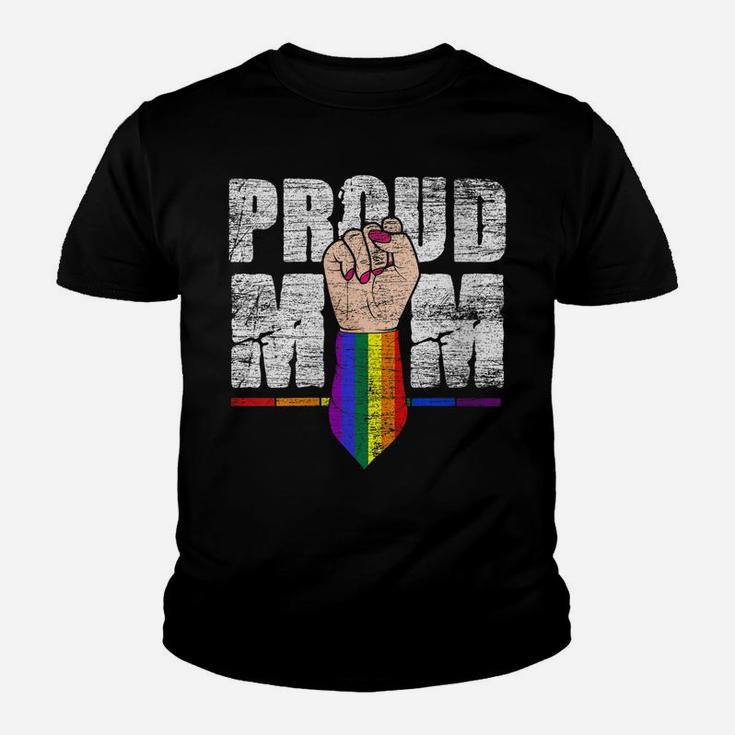 Womens Proud Mom - Gay Pride Month Mother Day Lgbt Youth T-shirt