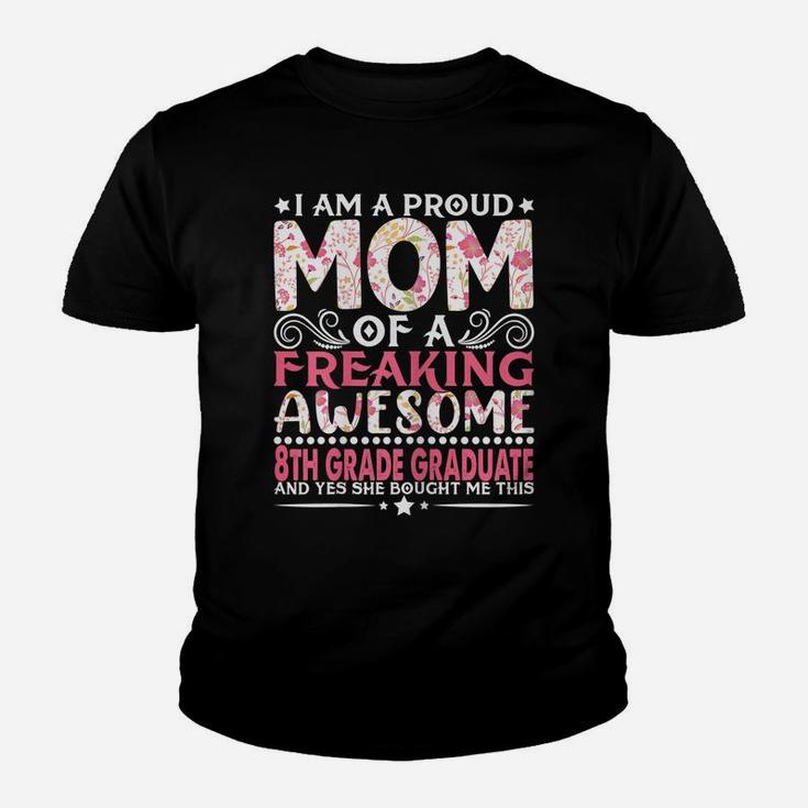 Womens Proud Mom Of 8Th Grade Graduate Mother's Day Mama Youth T-shirt