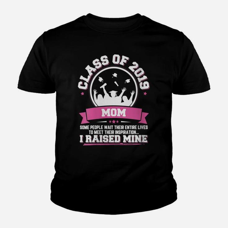 Womens Proud Mom Of A Class Of 2019 Graduate Shirt Graduation Gift Youth T-shirt