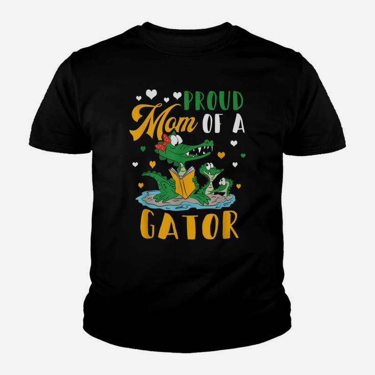 Womens Proud Mom Of A Gator Mother Alligator Mothers Day Youth T-shirt