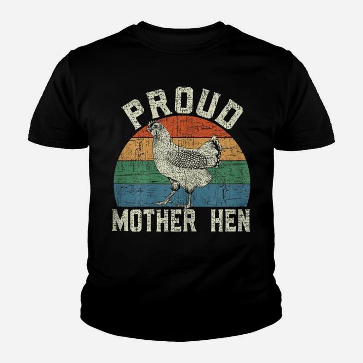 Womens Proud Mother Hen Chicken Lover Mama Best Mom Ever Farmer Youth T-shirt