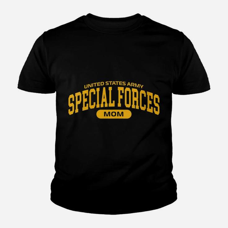 Womens Proud Special Forces Mom Youth T-shirt