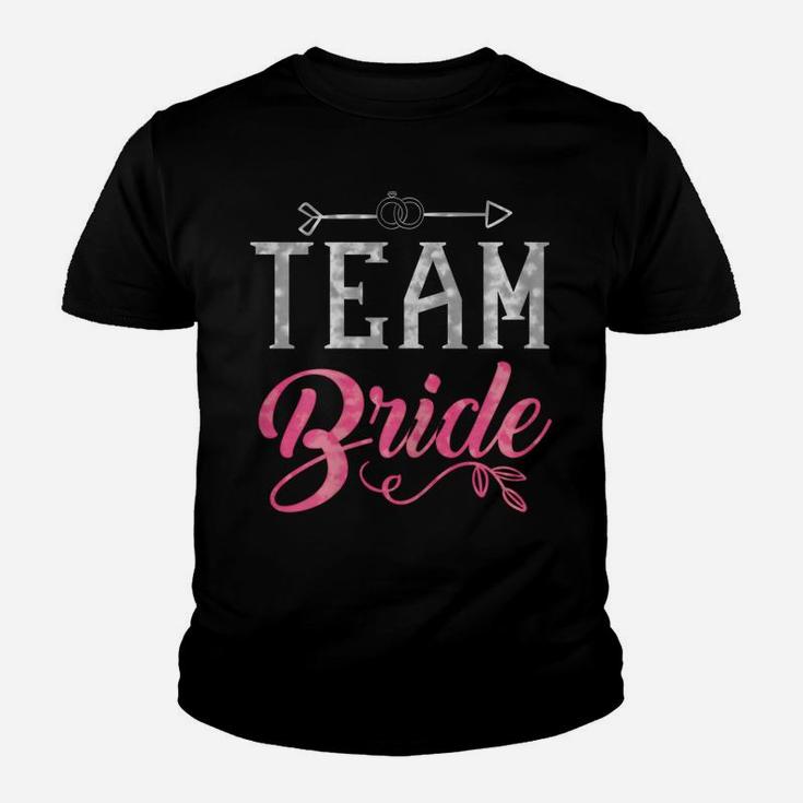 Womens Team Bride - Bridal Party Bride Squad Wedding Party Youth T-shirt