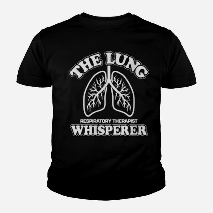 Womens The Lung Whisper For Respiratory Therapist Youth T-shirt