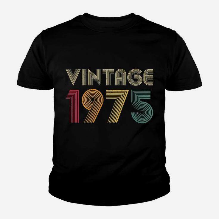 Womens Vintage 1975 45Th Birthday Gift Retro 45 Years Old Mom Dad Youth T-shirt