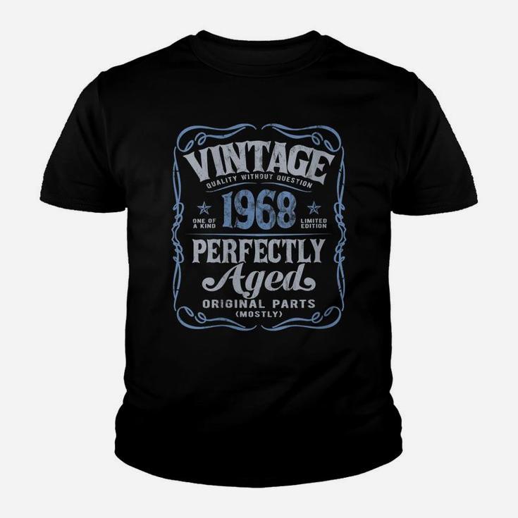 Womens Vintage Made In 1968 Classic 52Nd Birthday Perfectly Aged Youth T-shirt