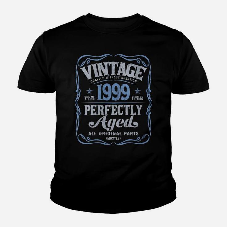 Womens Vintage Made In 1999 Classic 21St Birthday Gift A7 Youth T-shirt