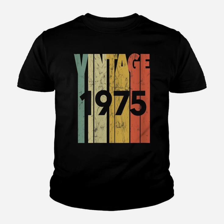 Womens Vintage Retro Made In 1975 Classic 46Th Birthday Youth T-shirt