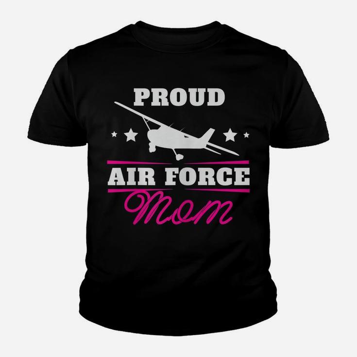 Womens Womens Air Force Apparel Proud Mom Youth T-shirt