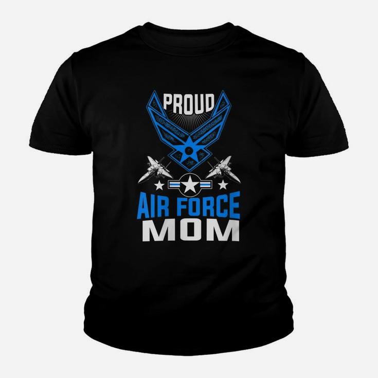 Womens Womens Proud Us Air Force Mom Shirt Us Air Force Military Youth T-shirt