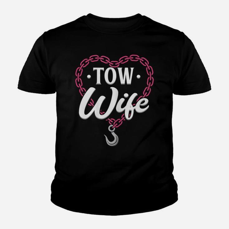Womens Womens Tow Truck Wife Design - Tow Wife Youth T-shirt