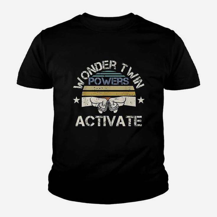 Wonder Twin Power Activated Design Sibling Design Youth T-shirt