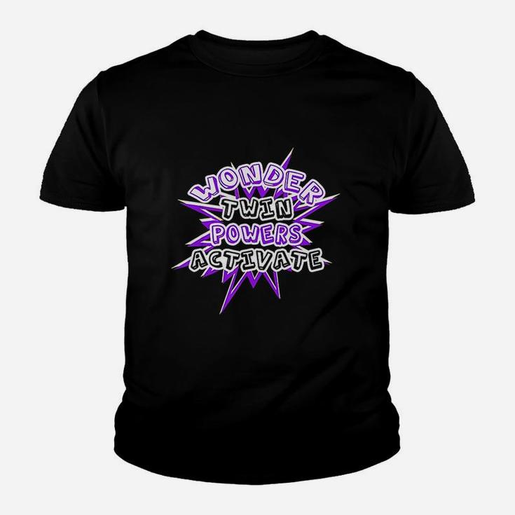 Wonder Twin Powers Activate Identical And Fraternal Youth T-shirt