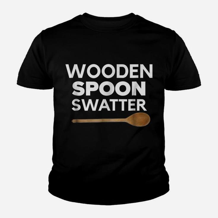 Wooden Spoon Swatter Shirt Funny Mom Dad Parents Matching Youth T-shirt