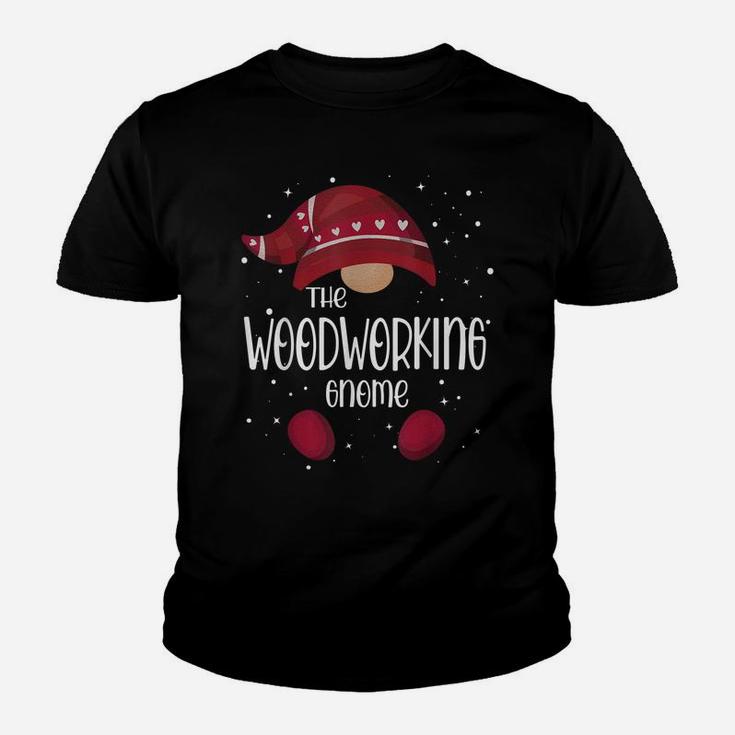Woodworking Gnome Matching Family Pajamas Christmas Gift Youth T-shirt