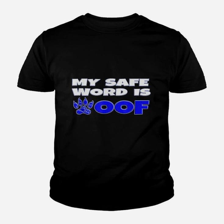Woof Safe Word Youth T-shirt