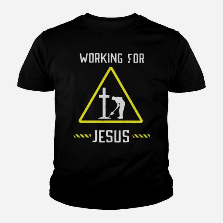 Working For Jesus Youth T-shirt