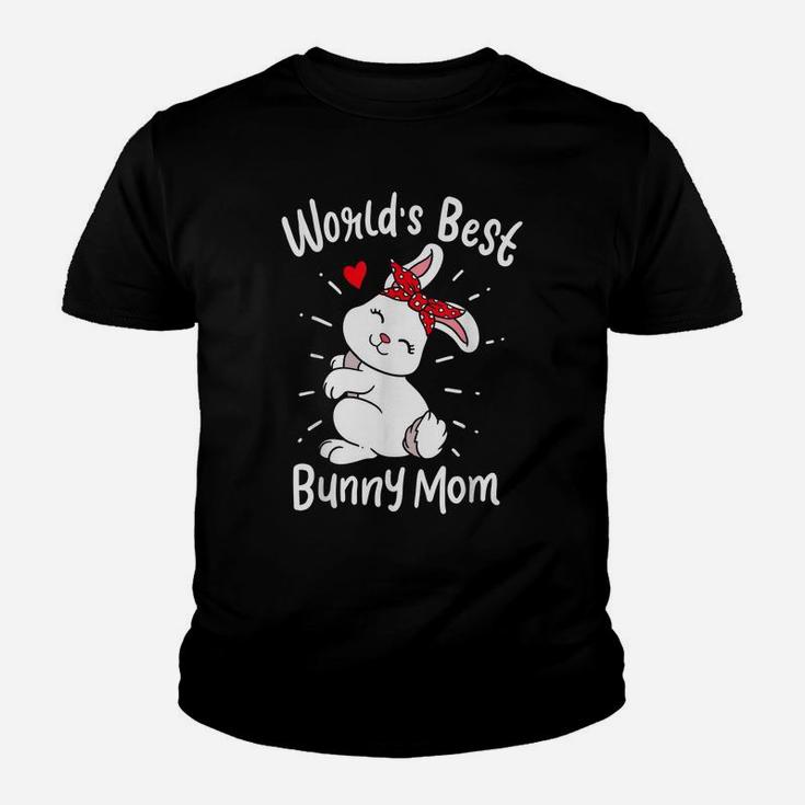 World's Best Bunny Mom Clothing Women Gift Cute Easter Day Youth T-shirt
