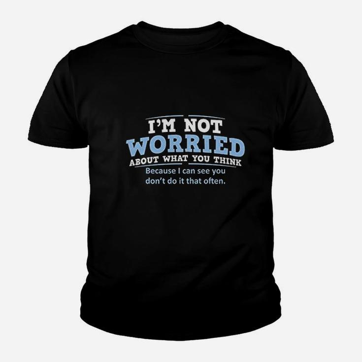 Worried About What You Think Youth T-shirt