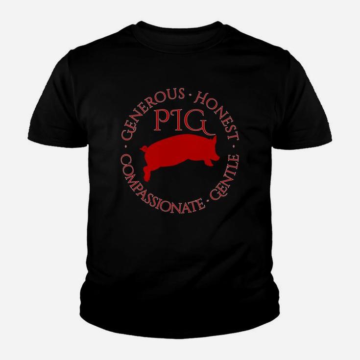 Year Of The Pig Chinese Zodiac Horoscope  Youth T-shirt