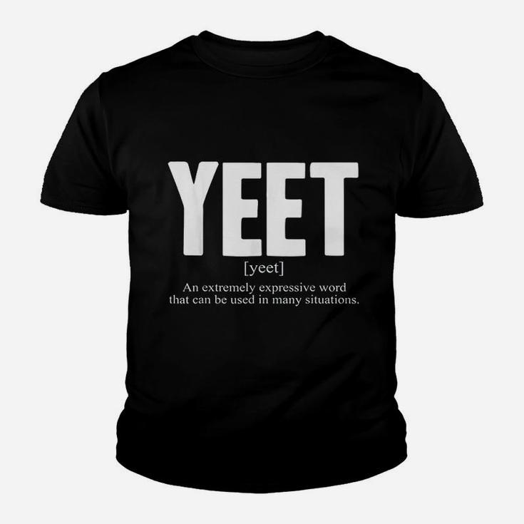 Yeet Definition Youth T-shirt