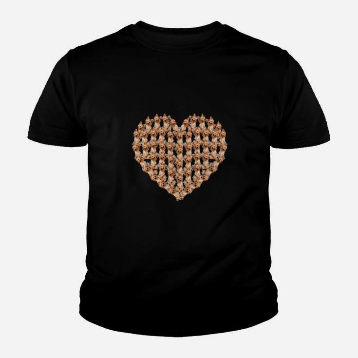 Yorkie Valentine  Simple Design Youth T-shirt