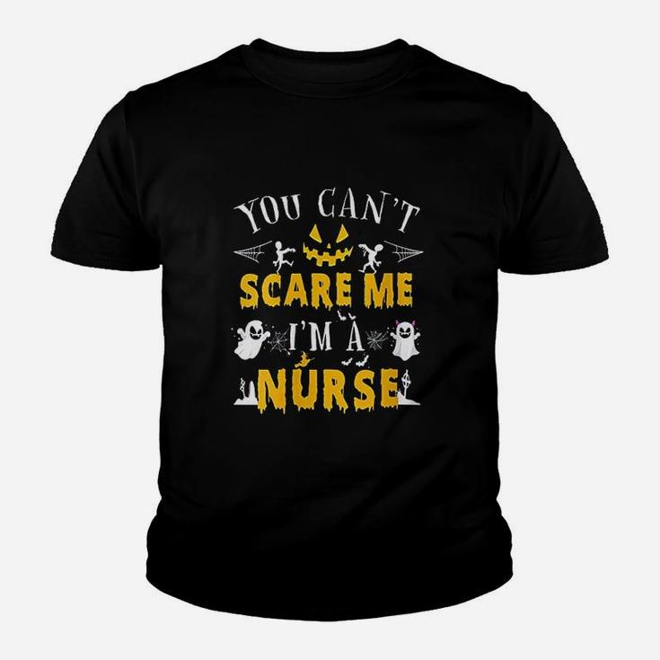 You Cant Scare Me I Am A Nurse Youth T-shirt