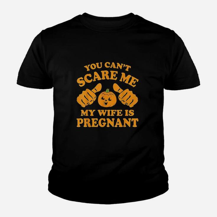 You Cant Scare Me My Wife Youth T-shirt