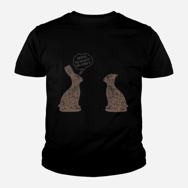 You Should Get That Looked At Easter Funny Chocolate Bunny Youth T-shirt