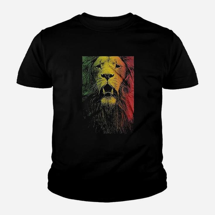 Zion Rootswear Rasta Lion Face Youth T-shirt