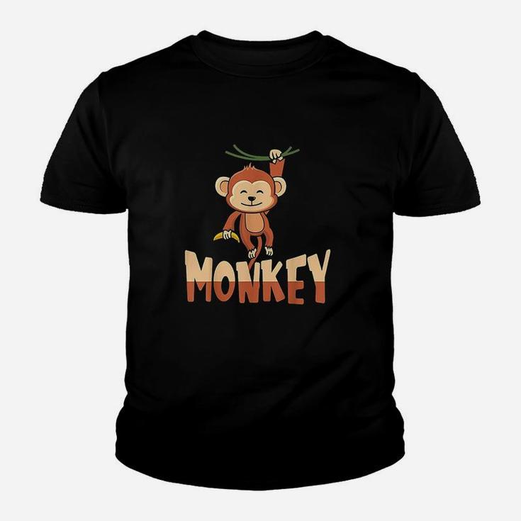 Zoo Animal Gift Cute Monkey Youth T-shirt