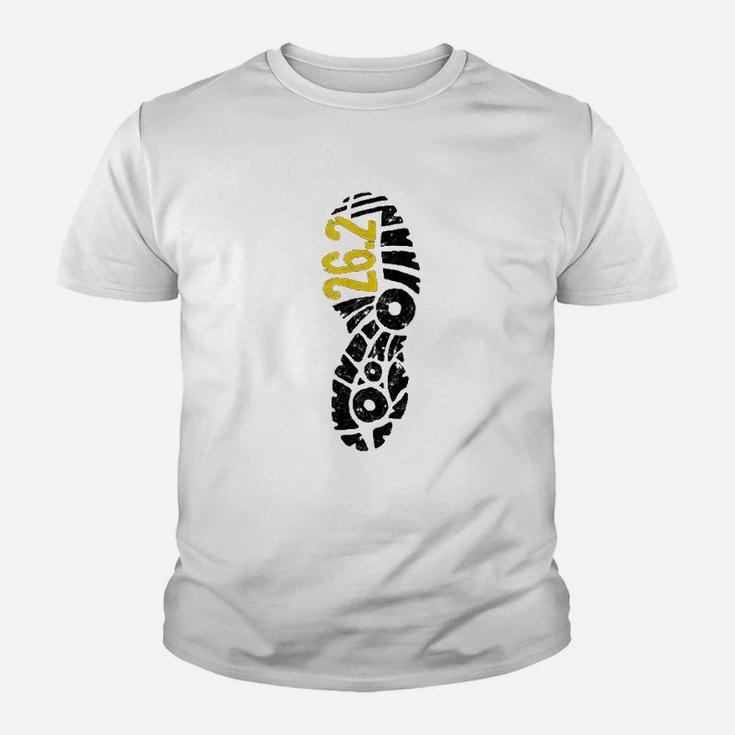 262 Marathon Runner Footprint Youth T-shirt